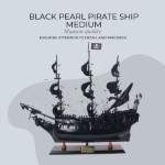 T305 Black Pearl Pirate Ship Medium 